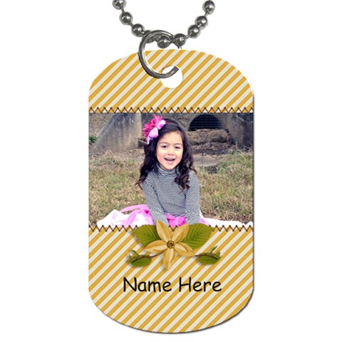 Dog Tag (two Sides): Simple Joys1 By Jennyl Back