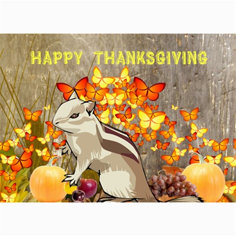 Thanksgiving Card 1 By Kim Blair 7 x5  Photo Card - 2