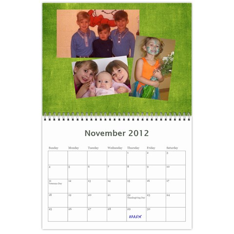 New Calendar Mom By Julie Severin Nov 2012