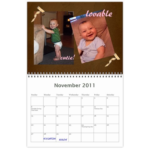 New Calendar Mom By Julie Severin Nov 2011