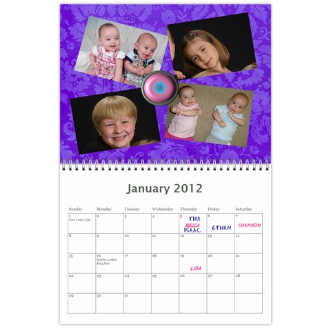 New Calendar Mom By Julie Severin Jan 2012