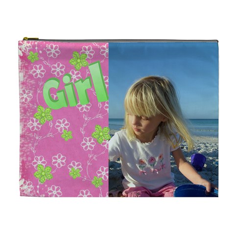 All Girl 2 Xl Cosmetic Bag By Deborah Front