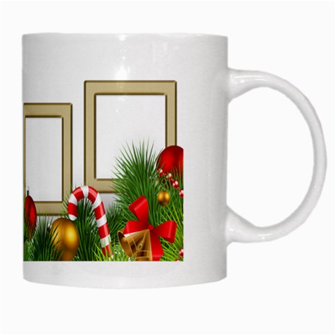 4 Photo Christmas Mug By Deborah Right