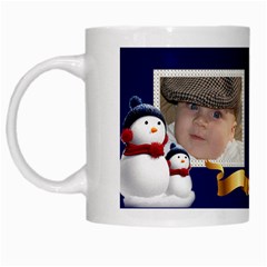 Snowman Mug - White Mug