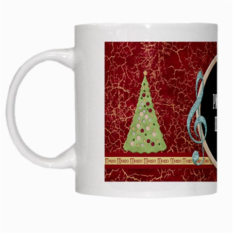 Holiday Melodies Mug 1 By Lisa Minor Left