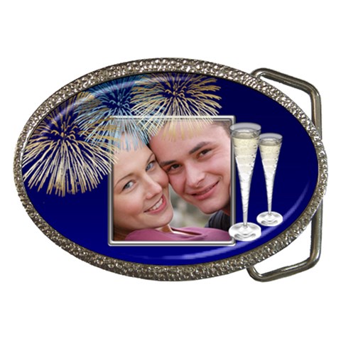 New Year Belt Buckle By Deborah Front