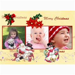 Christmas 2011 5x7 Photo Cards (x10)  - 5  x 7  Photo Cards