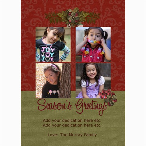 5x7 Photo Cards: Season By Jennyl 7 x5  Photo Card - 2