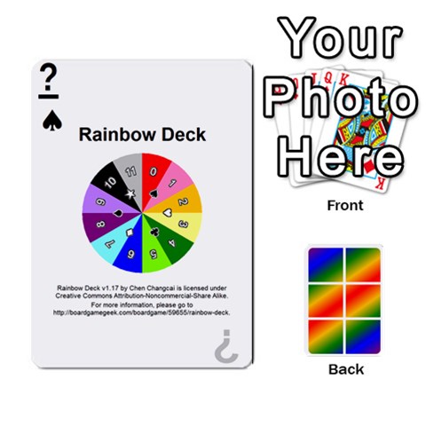 Rainbow Deck V1 17 Deck 1 By Changcai Front - Diamond2