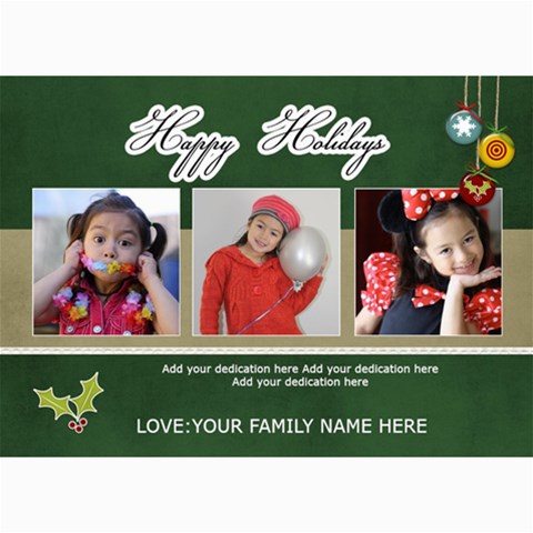 5x7 Photo Cards: Love By Jennyl 7 x5  Photo Card - 4