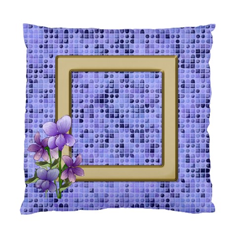 Little Violet (2 Sided) Cushion By Deborah Back