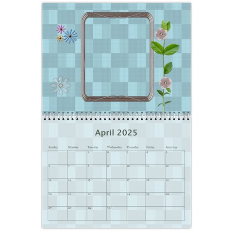 Family 12 Month Calendar By Lil Apr 2025