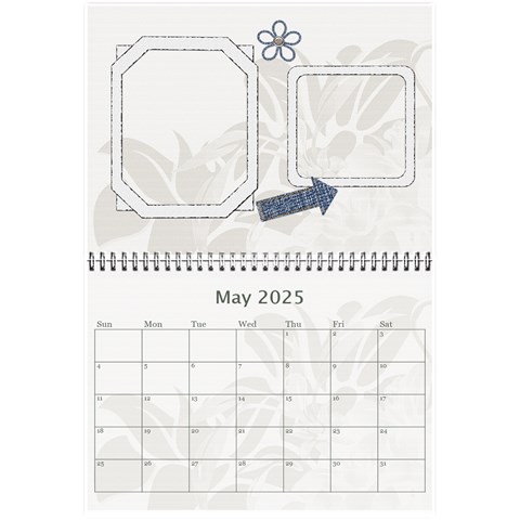 Family 8 5x6 Mini Wall Calendar By Lil May 2025