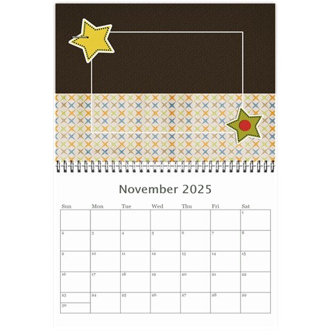 Mini Calendar For Guys By Jennyl Nov 2025