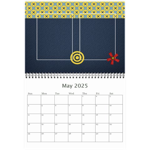 Mini Calendar For Guys By Jennyl May 2025