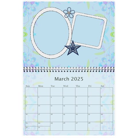 Kids 8 5x6 Mini Wall Calendar By Lil Mar 2025