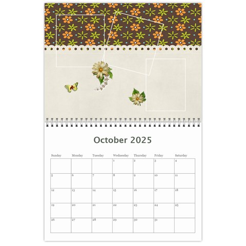 Mini Wall Calendar: Our Family Our Memories By Jennyl Oct 2025