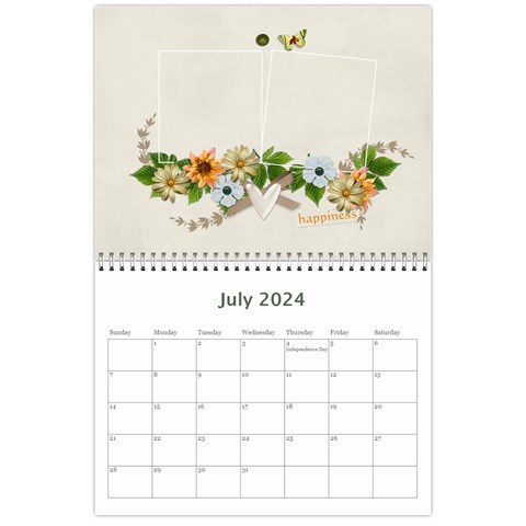 Mini Wall Calendar: Our Family Our Memories By Jennyl Jul 2024
