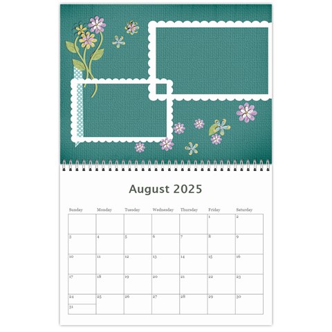 Mini Wall Calendar: Precious Family By Jennyl Aug 2025