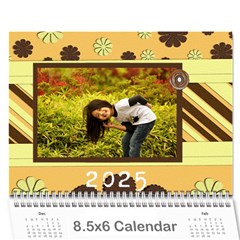 2025 lovey - 8.5x6 wall calendar - Wall Calendar 8.5  x 6 