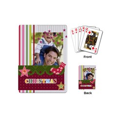 christmas - Playing Cards Single Design (Mini)