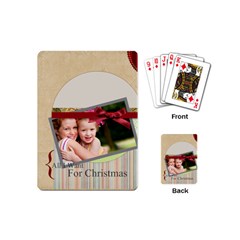 christmas - Playing Cards Single Design (Mini)