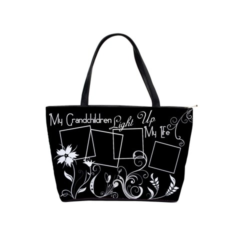 My Grandchildren Light Up My Life Handbag By Digitalkeepsakes Front