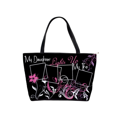 My Daughter Lights Up My Life Handbag By Digitalkeepsakes Front