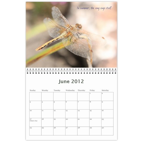 2012 Calendar By Megan Pennington Jun 2012