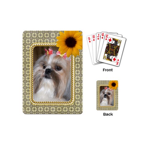 Framed Mini Playing Cards By Deborah Back