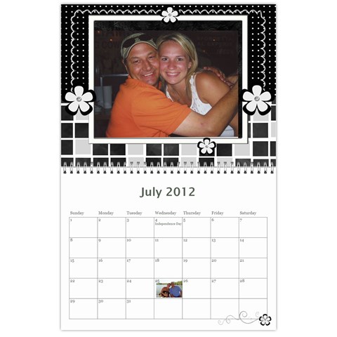 Calendar 1 By Sandra Oldham Jul 2012