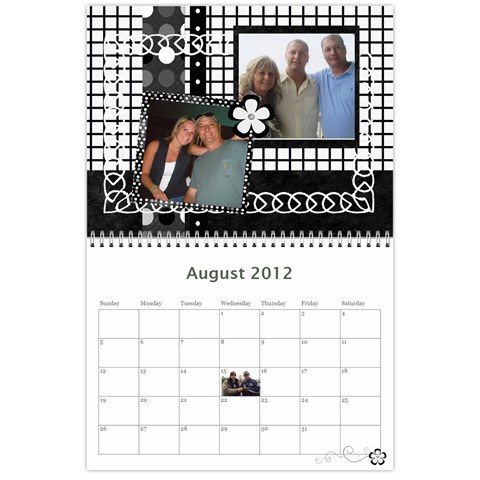 Calendar 1 By Sandra Oldham Aug 2012