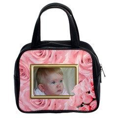 My Little Rose Classic Handbag (2 sided) - Classic Handbag (Two Sides)