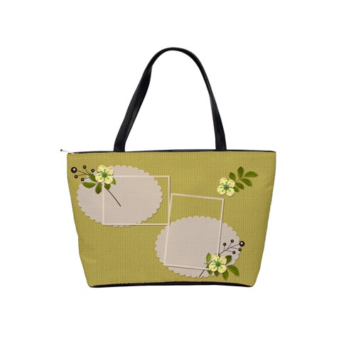 Shoulder Handbag: Flower Power2 By Jennyl Back