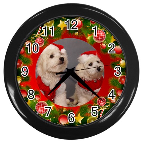 Christmas Clock By Deborah Front