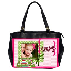 christmas - Oversize Office Handbag (2 Sides)