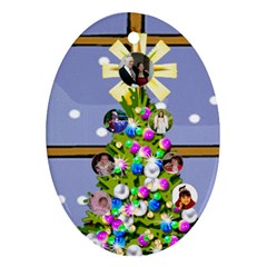 Christmas tree ornament - Ornament (Oval)