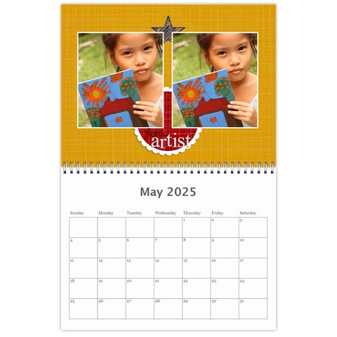 Wall Calendar 11 X 8 5 : Artworks By Jennyl May 2025