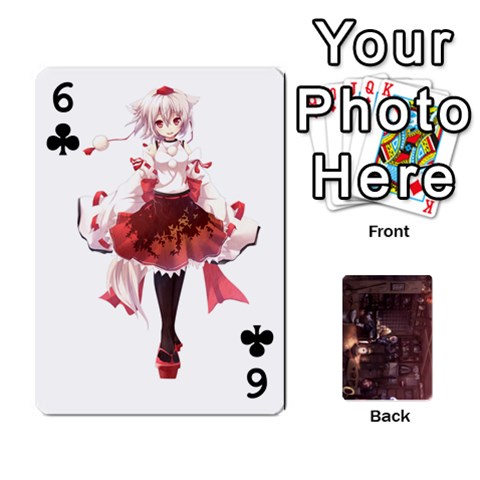 Touhou Playing Card Deck Rinnosuke Back By K Kaze Front - Club6