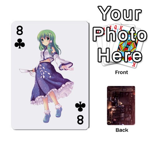 Touhou Playing Card Deck Rinnosuke Back By K Kaze Front - Club8