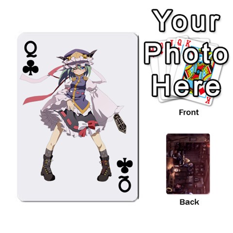 Queen Touhou Playing Card Deck Rinnosuke Back By K Kaze Front - ClubQ