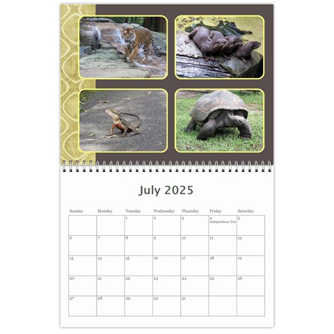 Landscape Picture Calendar By Deborah Jul 2025