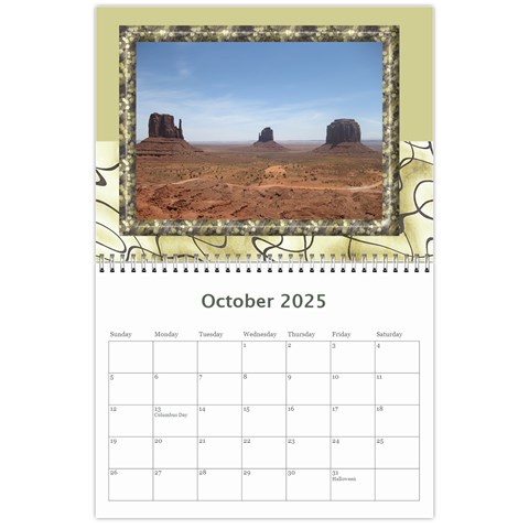 My Vacation Photo Calendar By Deborah Oct 2025