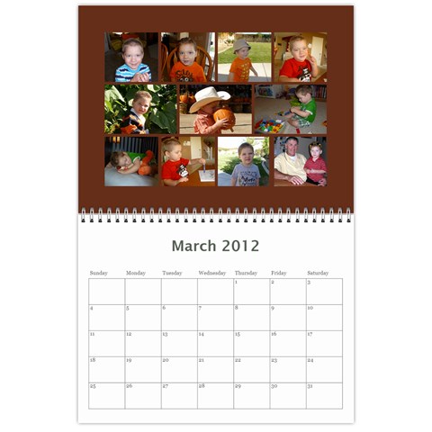 Calendar By Miriam Mar 2012