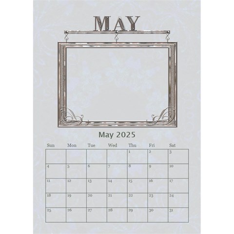 Sweet Baby Boy Desktop Calendar 6 x8 5  By Lil May 2025