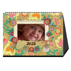 2025 Desktop Calendar 8 5x6, Family