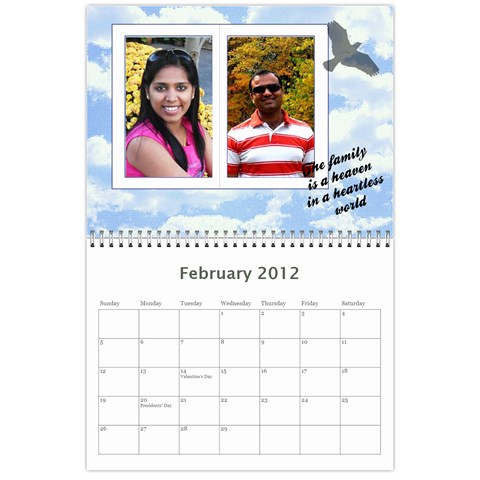 Calender Feb 2012