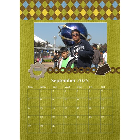 Desktop Calendar 6  X 8 5  : For The Boys By Jennyl Sep 2025