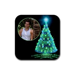 My Christmas Tree Coaster - Rubber Coaster (Square)
