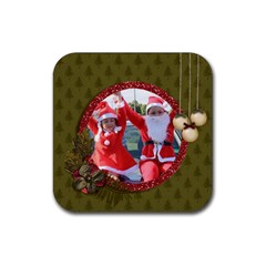 Coaster: Christmas2 - Rubber Coaster (Square)